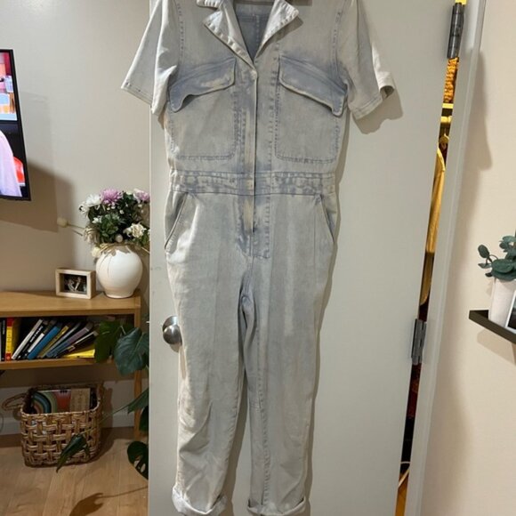 Denim Jumpsuit - Picture 1 of 4